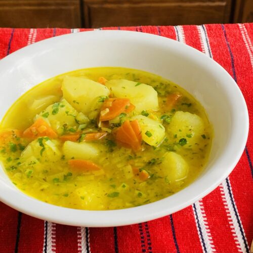 A generic square placeholder image with rounded corners in a figure.