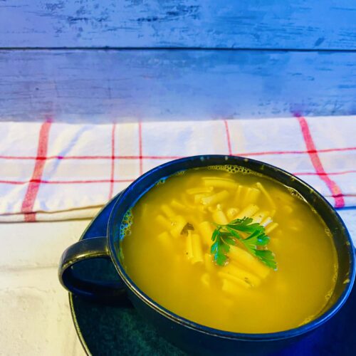 A generic square placeholder image with rounded corners in a figure.